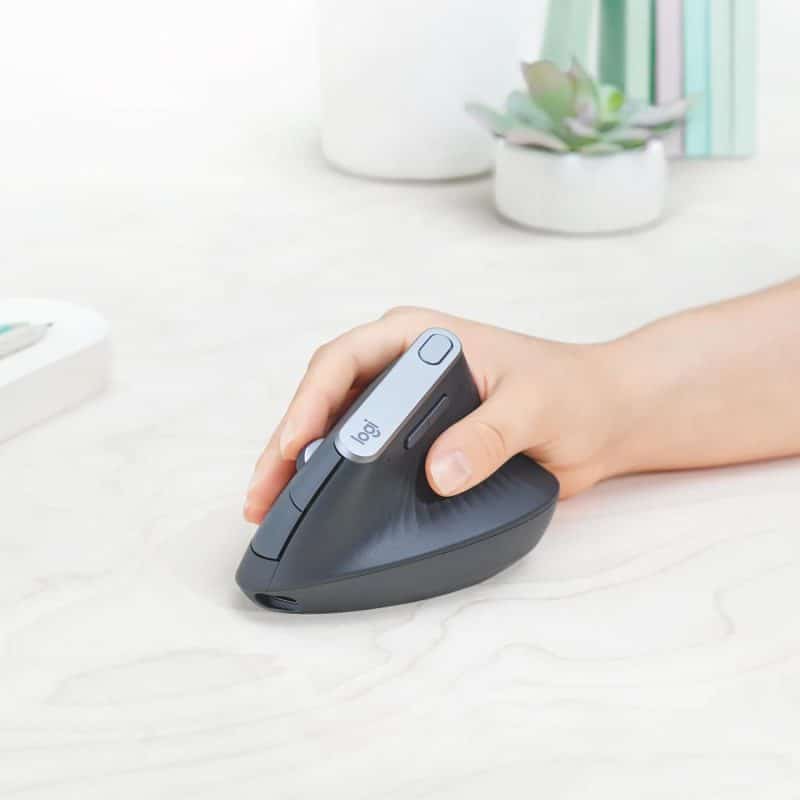 Logitech MX Vertical Ergonomic Wireless Mouse - 5