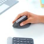 Logitech MX Vertical Ergonomic Wireless Mouse - 8