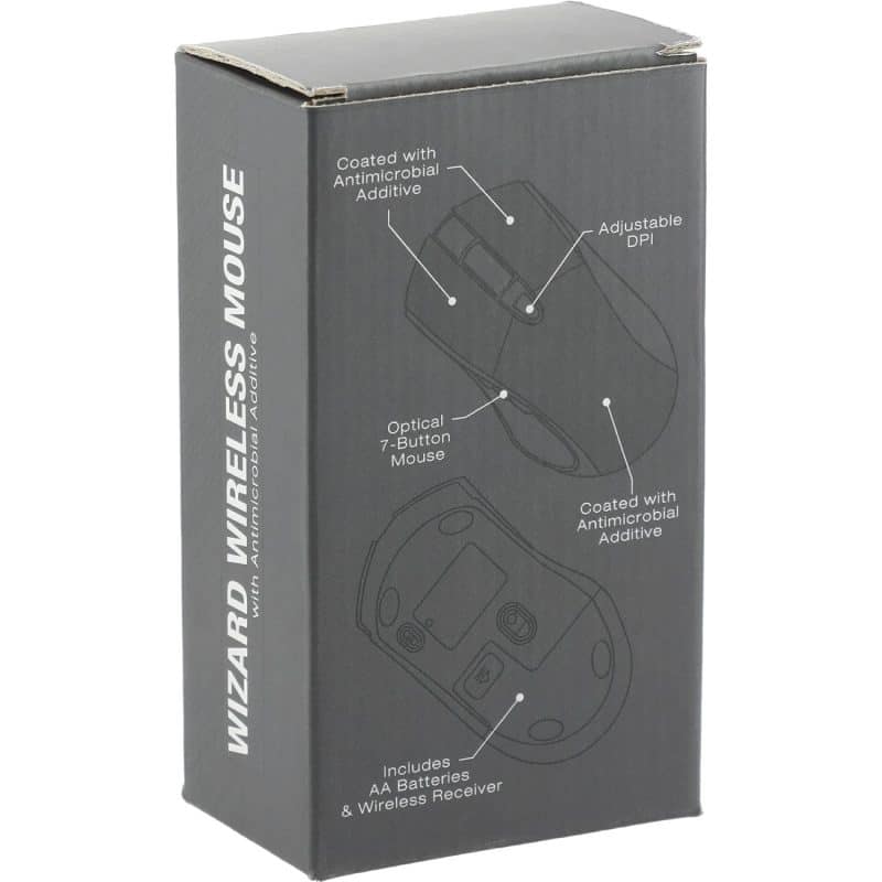 Wizard Wireless Mouse With Coating - 4