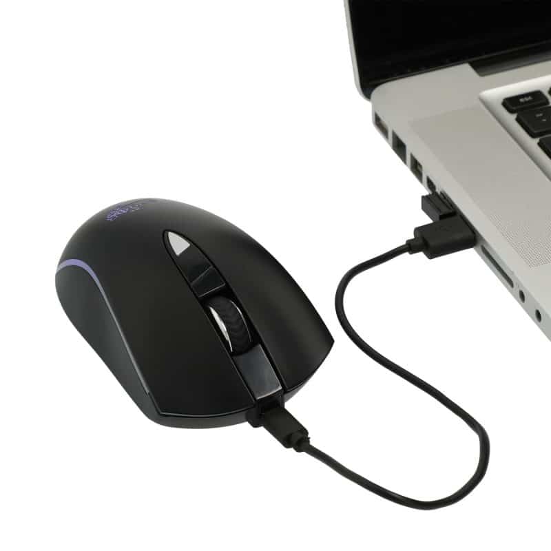 Light Up Logo Wireless Optical Mouse - 8